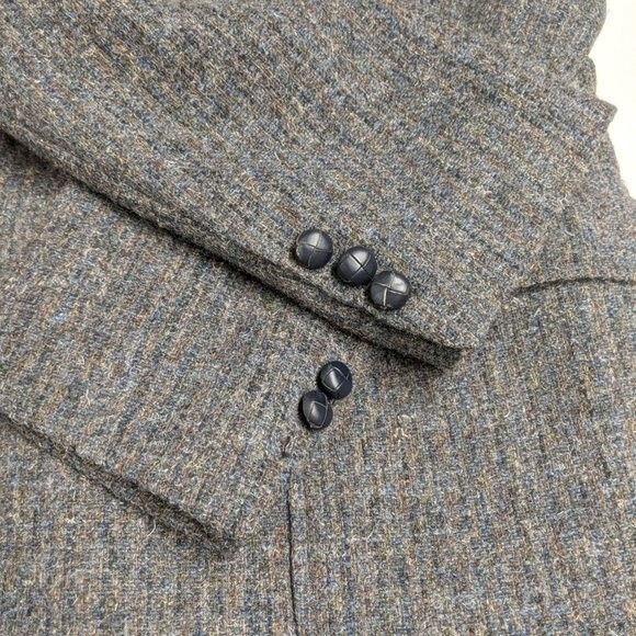 Tailored Classics by Levi Strauss Blazer Men 42R 100% Wool Two-Button Panel USA - Picture 7 of 14